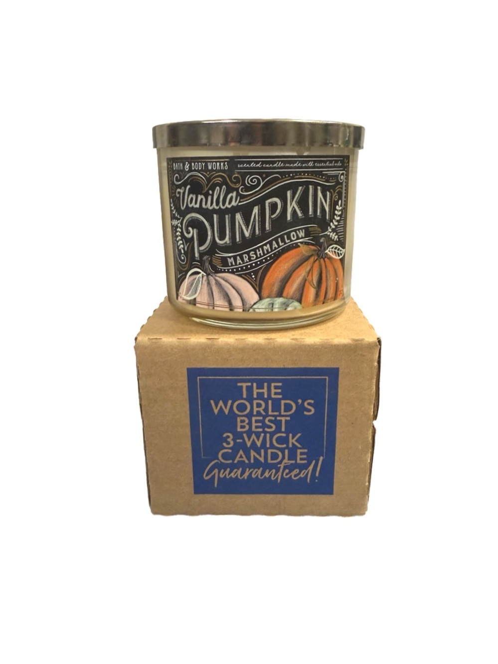 Vanilla Pumpkin Marshmallow Candle